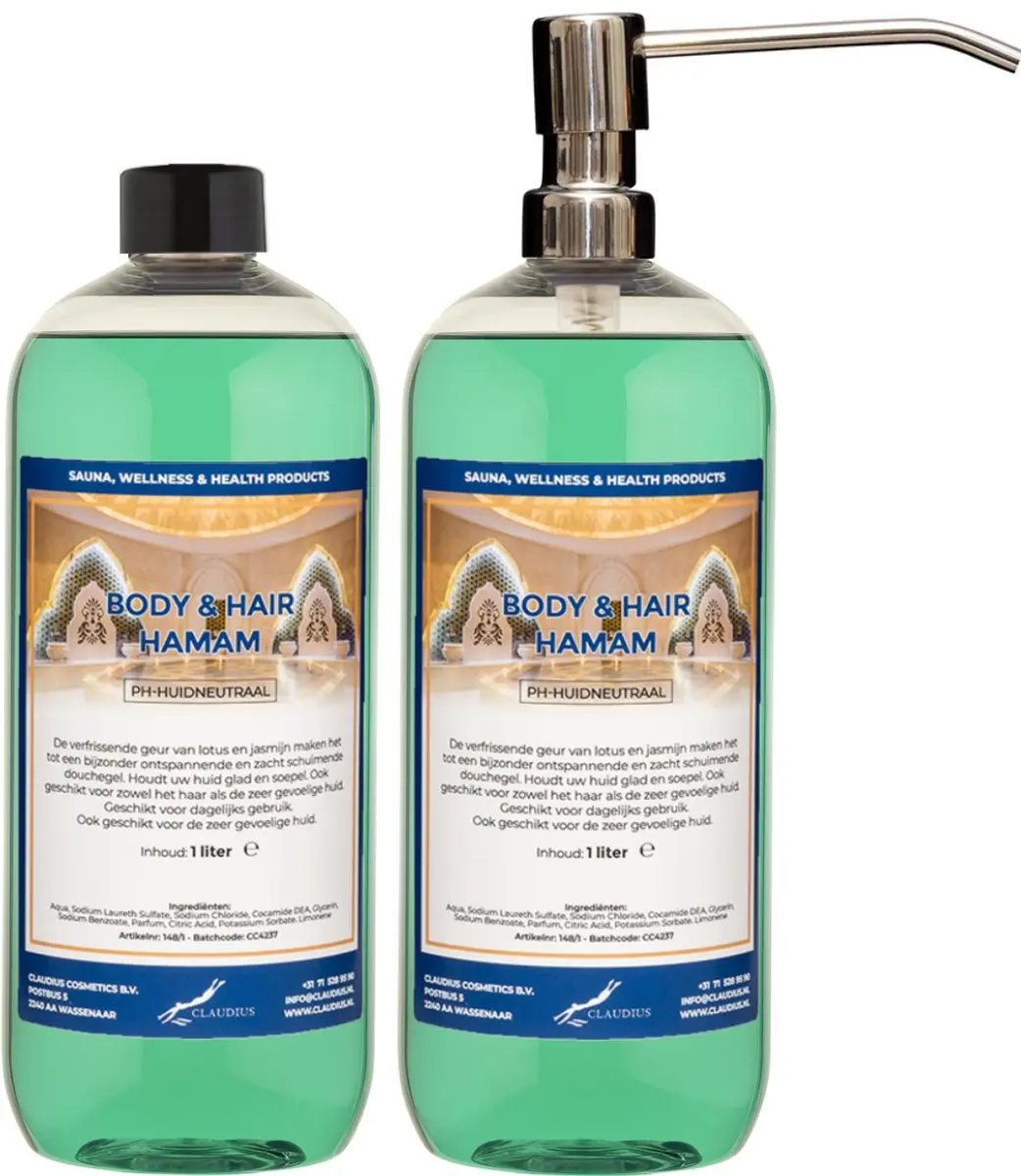 Splashbox Cosmetics Body & Hair Hamam 1L