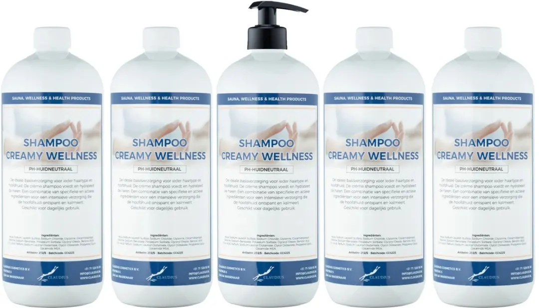Splashbox Cosmetics Shampoo Creamy Wellness 1L