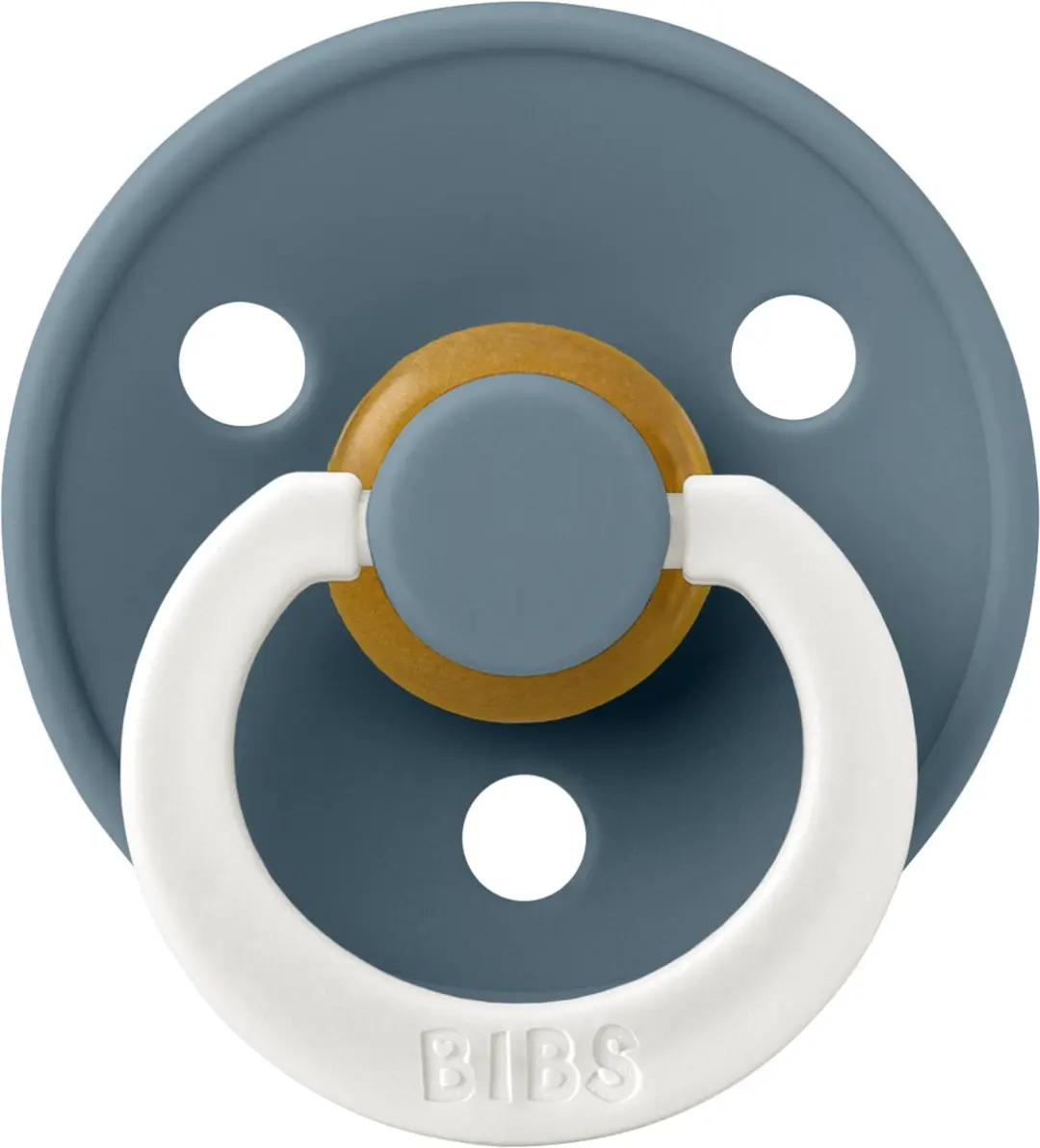 BIBS Fopspenen Set 3 Stuks - 0-6 Maanden - Glow Petrol/Iron/Deep Space