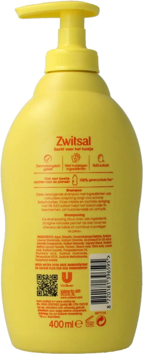 Zwitsal Shampoo 400ml