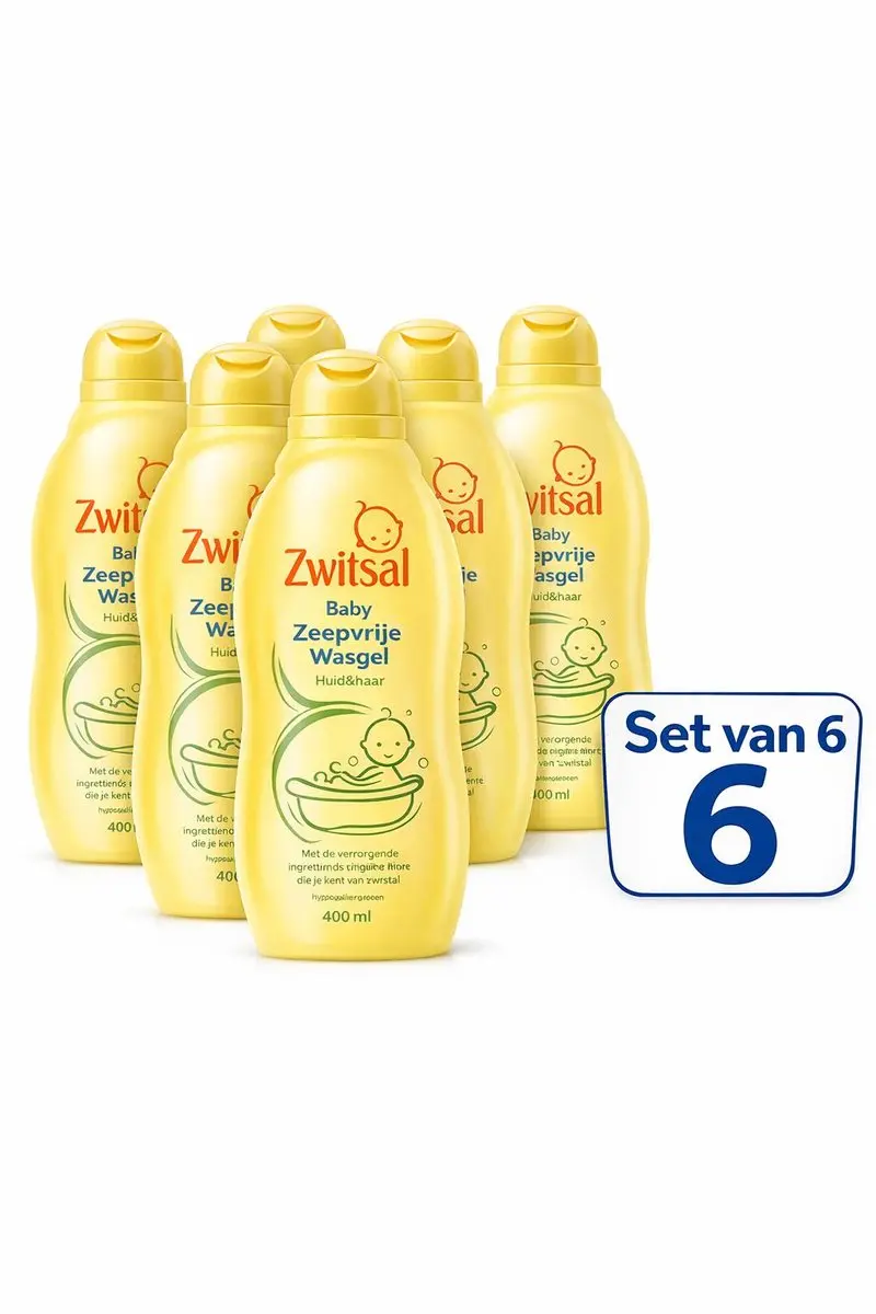 Zwitsal Baby Zeepvrije Wasgel 400ml