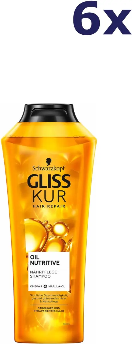Gliss Kur Shampoo Oil Nutritive 400ml