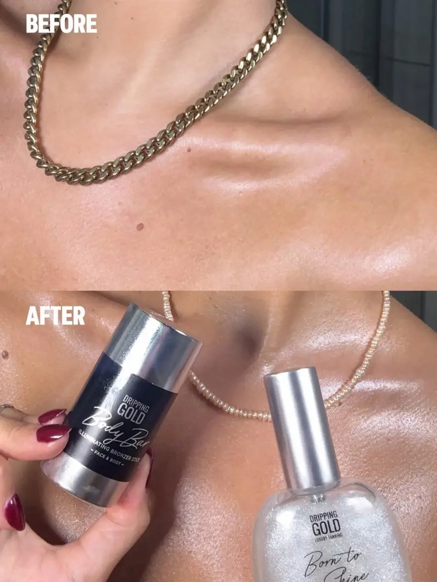 Sosu Dripping Gold Body Bar Illuminating Stick 36g - Silver