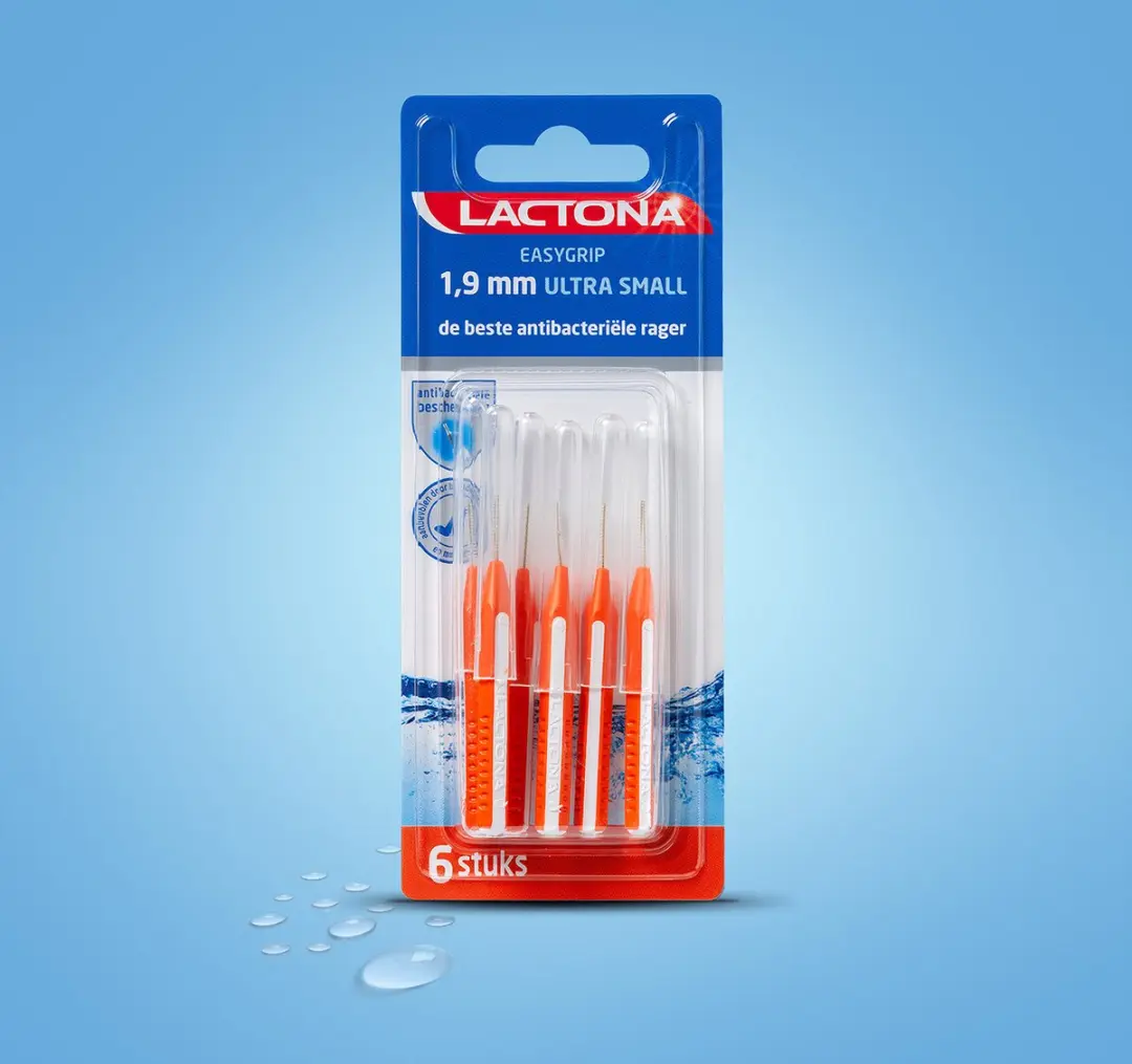 Lactona Ragers Easygrip 1,9mm Ultra Small - 6 Stuks