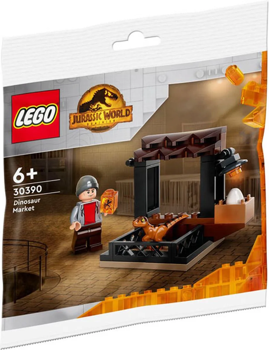 LEGO Jurassic World Dominion 30390 Dinosaurus Markt - 30 Stukken