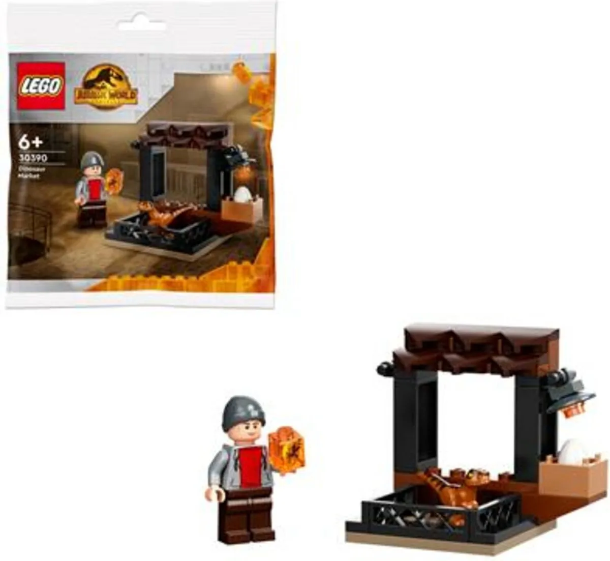 LEGO Jurassic World Dominion 30390 Dinosaurus Markt - 30 Stukken
