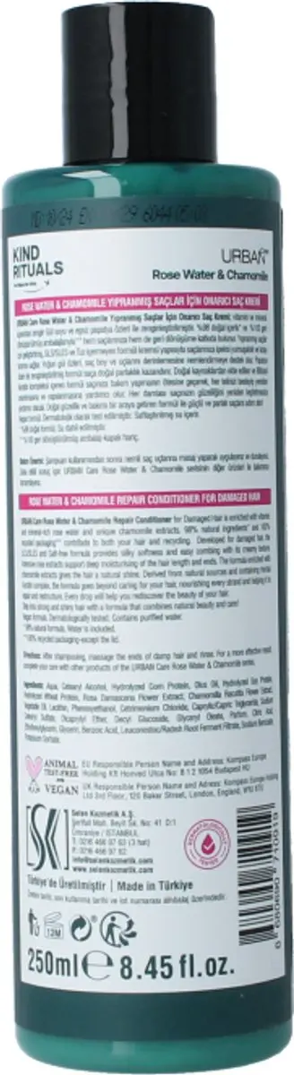 Urban Care Kind Rituals Rozenwater Kamille Conditioner 250ml