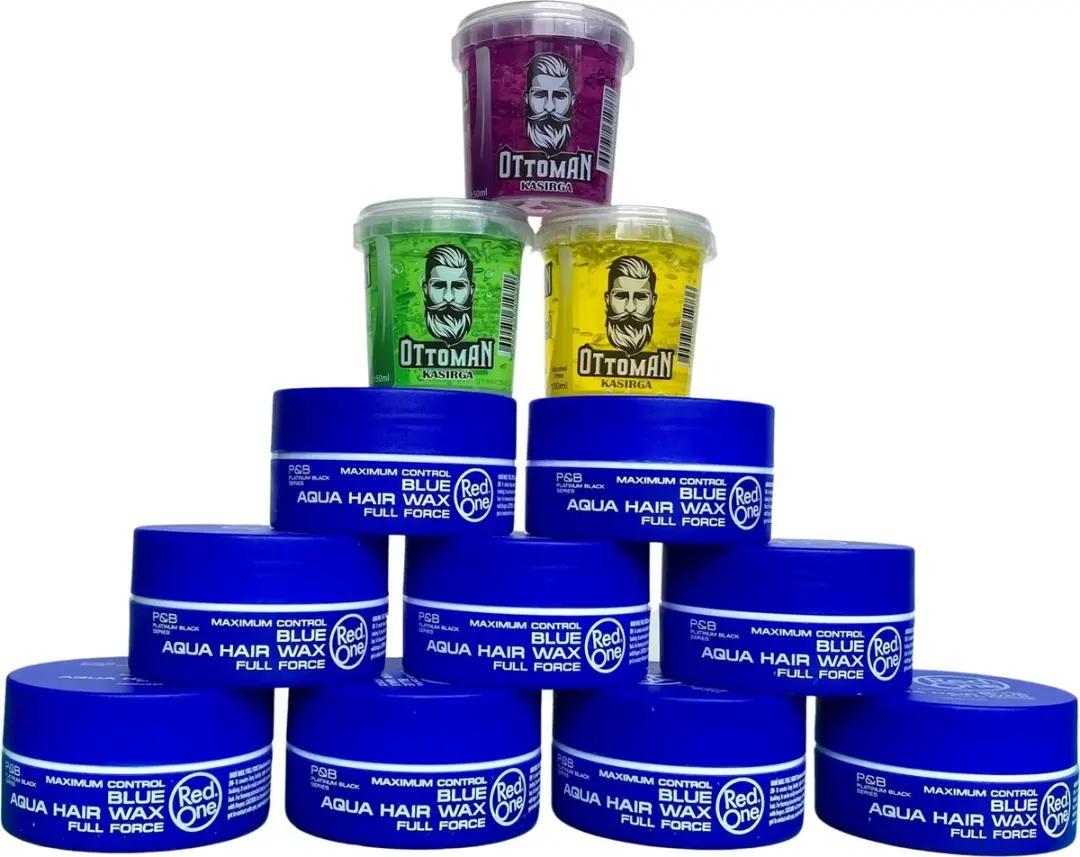 Red One Aqua Hair Wax 150ml & Ottoman Hair Gel 150ml
