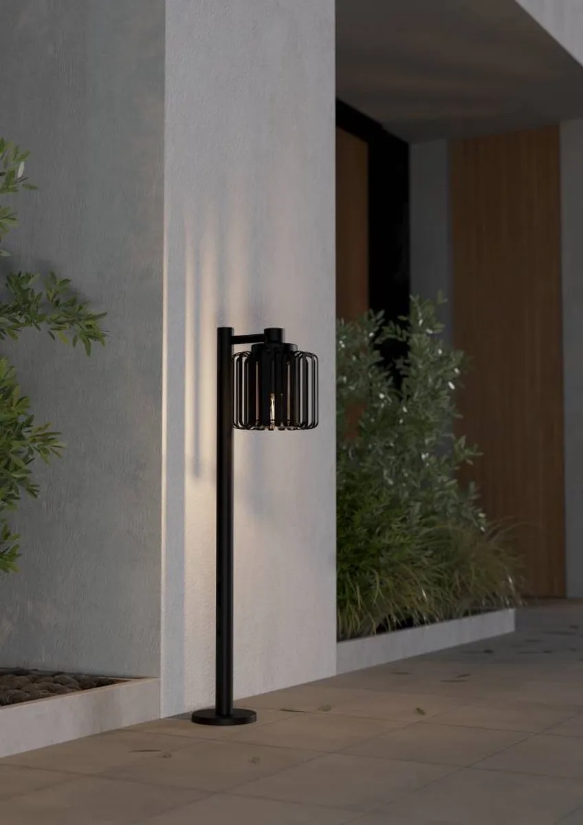 Eglo Selinus Staande Lamp Buiten E27 - Zwart