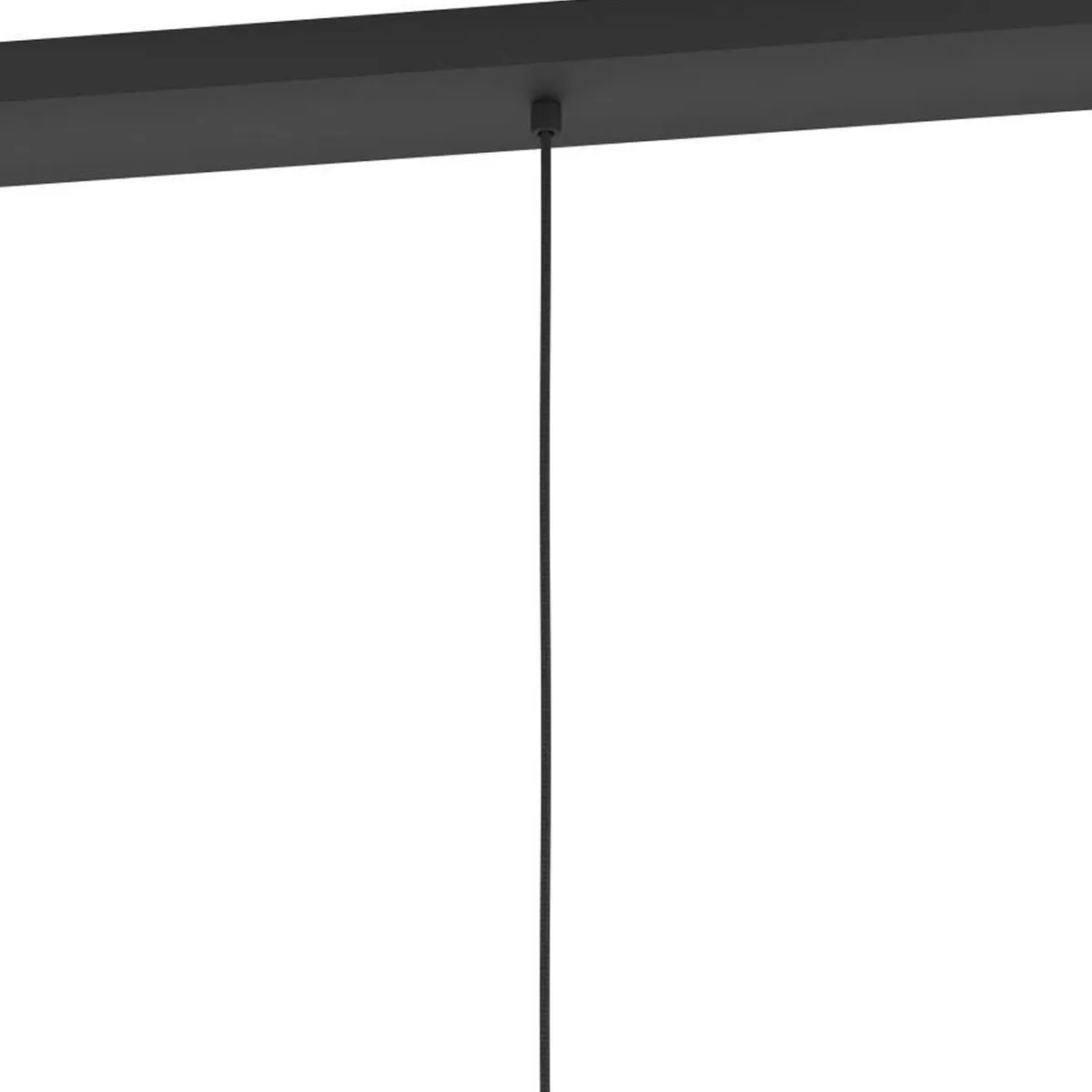 Eglo Oxpark Hanglamp E27 - 3 Lichtpunten - Zwart/Bruin/Crème