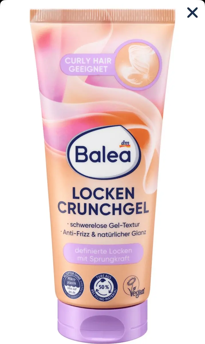 Balea Krullen Crunch Gel 100ml