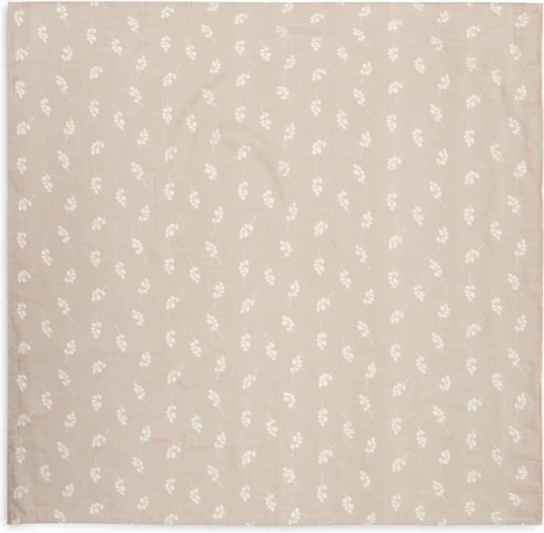 Jollein Hydrofiele Doek Large 115x115cm Twig Wild Rose - 2 Stuks