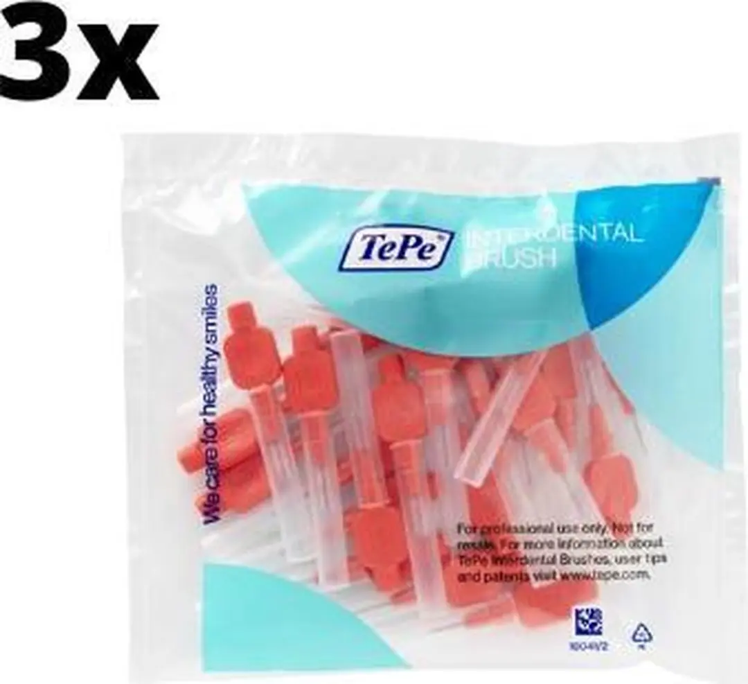 TePe Extra Soft Rood 0,50mm - 75 Stuks