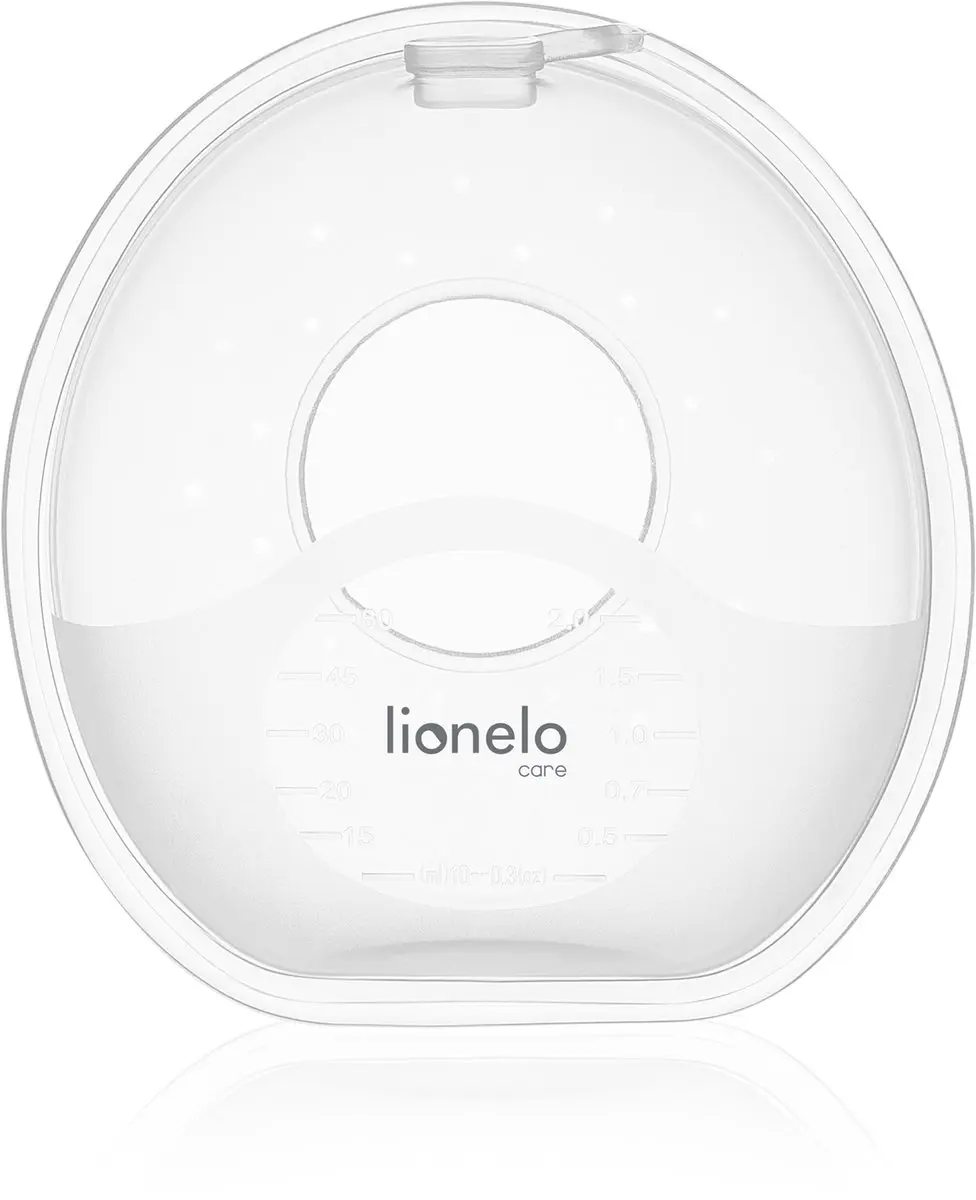 Lionelo Milky Simple Melkcollectoren - 2x60ml - Wit