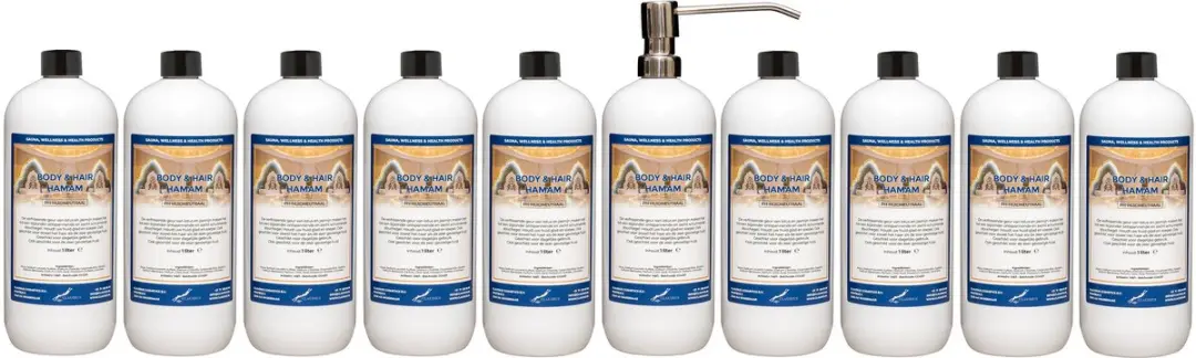 Splashbox Cosmetics Body & Hair Hamam 1L
