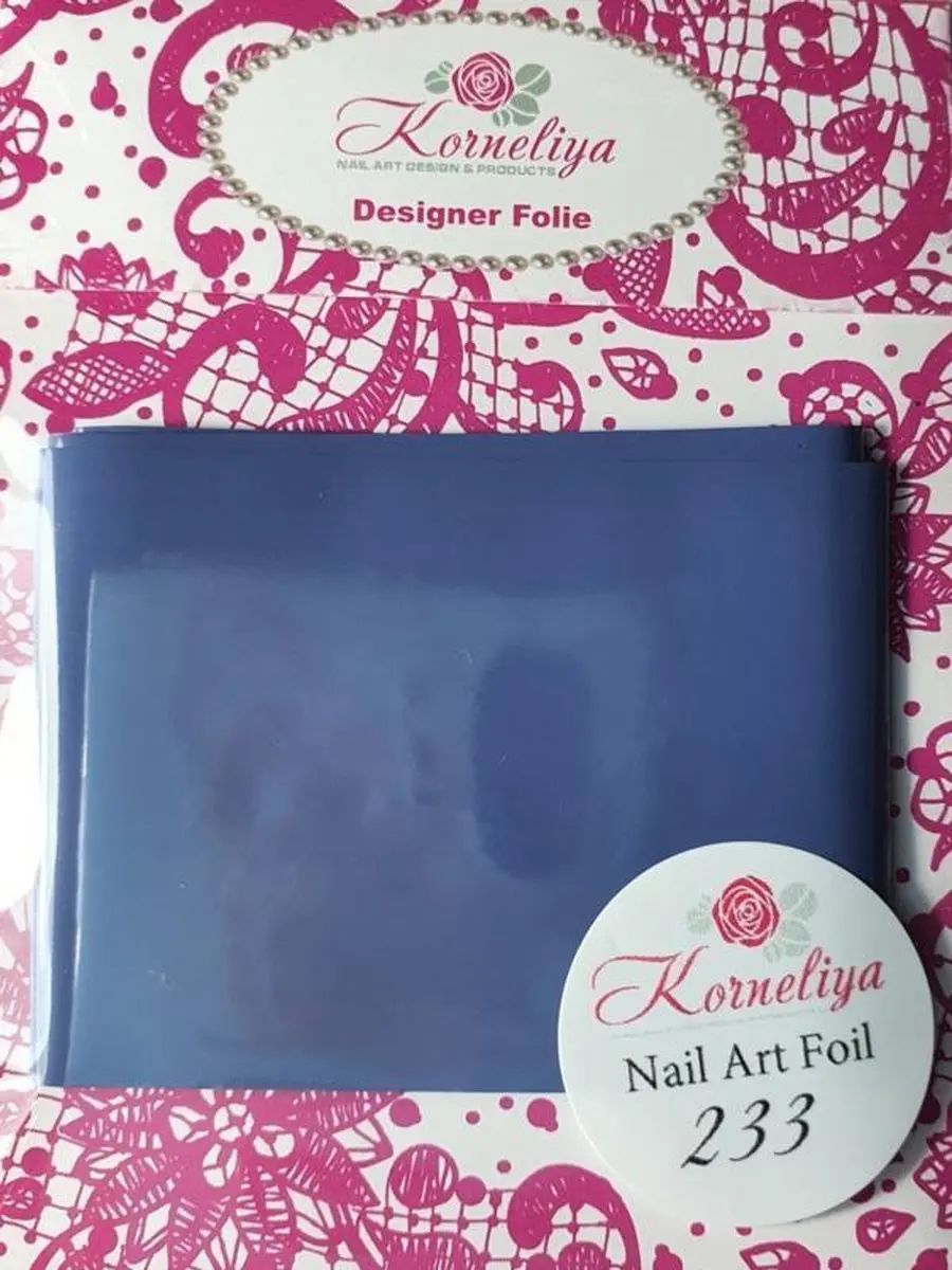 Korneliya Nailart Folie Mat Craquelé Lavender 233