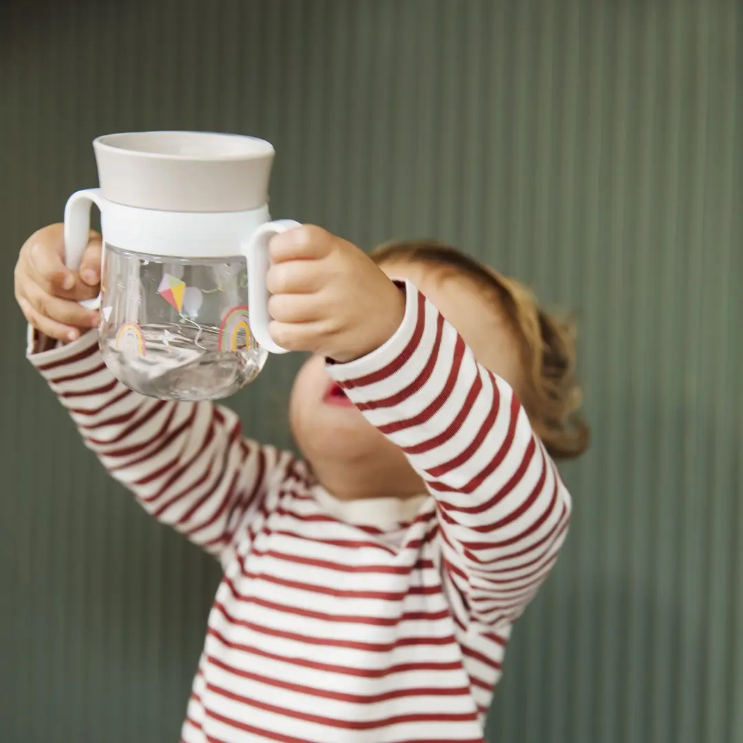 Mepal Mio 360° Drinkbeker 200ml - Sunshine & Rainbow