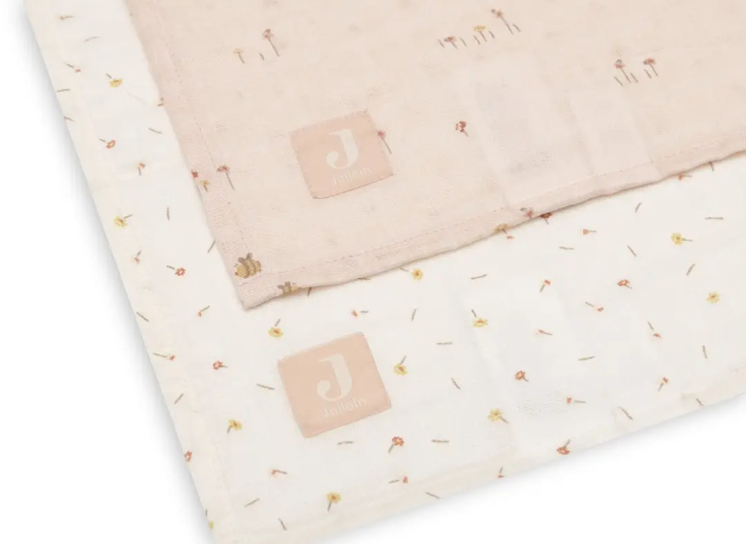 Jollein Hydrofiele Doek Large Pretty Picnic - 2 Stuks - afbeelding 6 van 6