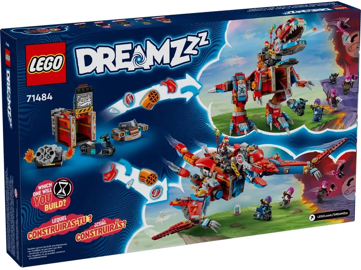 LEGO DreamZzz Coopers Robotdinosaurus C. Rex 71484 - 917 Stukken