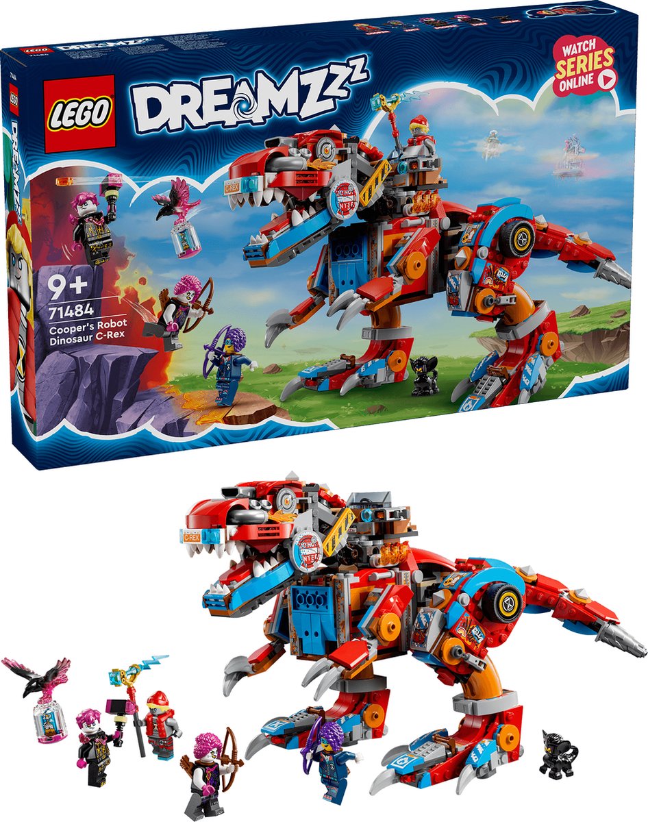 LEGO DREAMZzz Coopers robotdinosaurus C. Rex - 71484