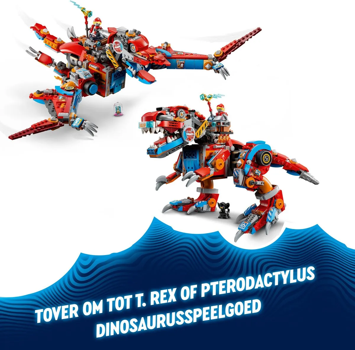 LEGO DreamZzz Coopers Robotdinosaurus C. Rex 71484 - 917 Stukken