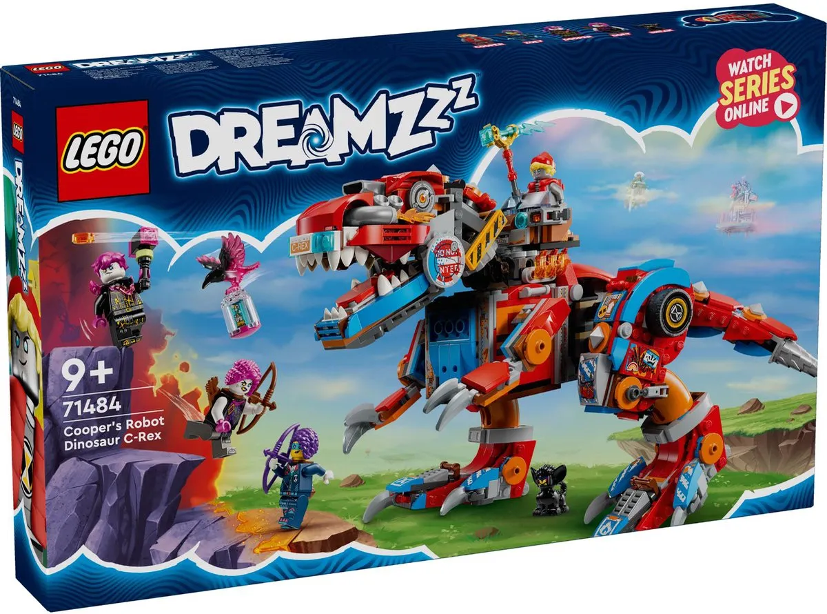 LEGO DreamZzz Coopers Robotdinosaurus C. Rex 71484 - 917 Stukken