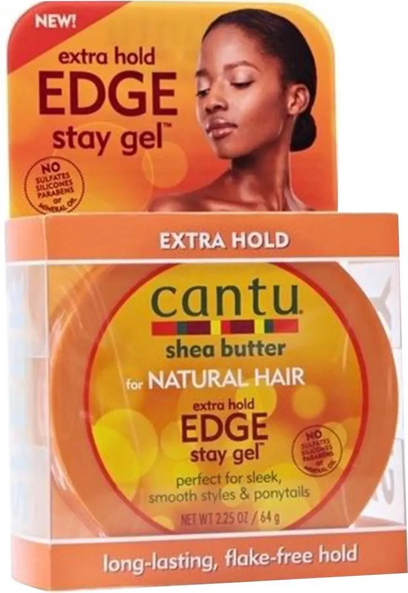 Cantu Shea Butter Edge Stay Gel 64g