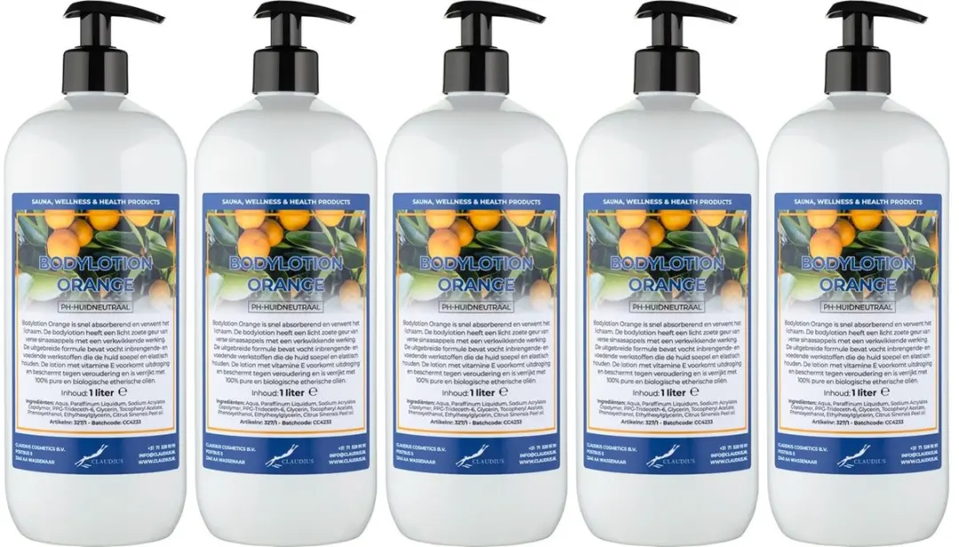 Splashbox Cosmetics Bodylotion Orange 5L
