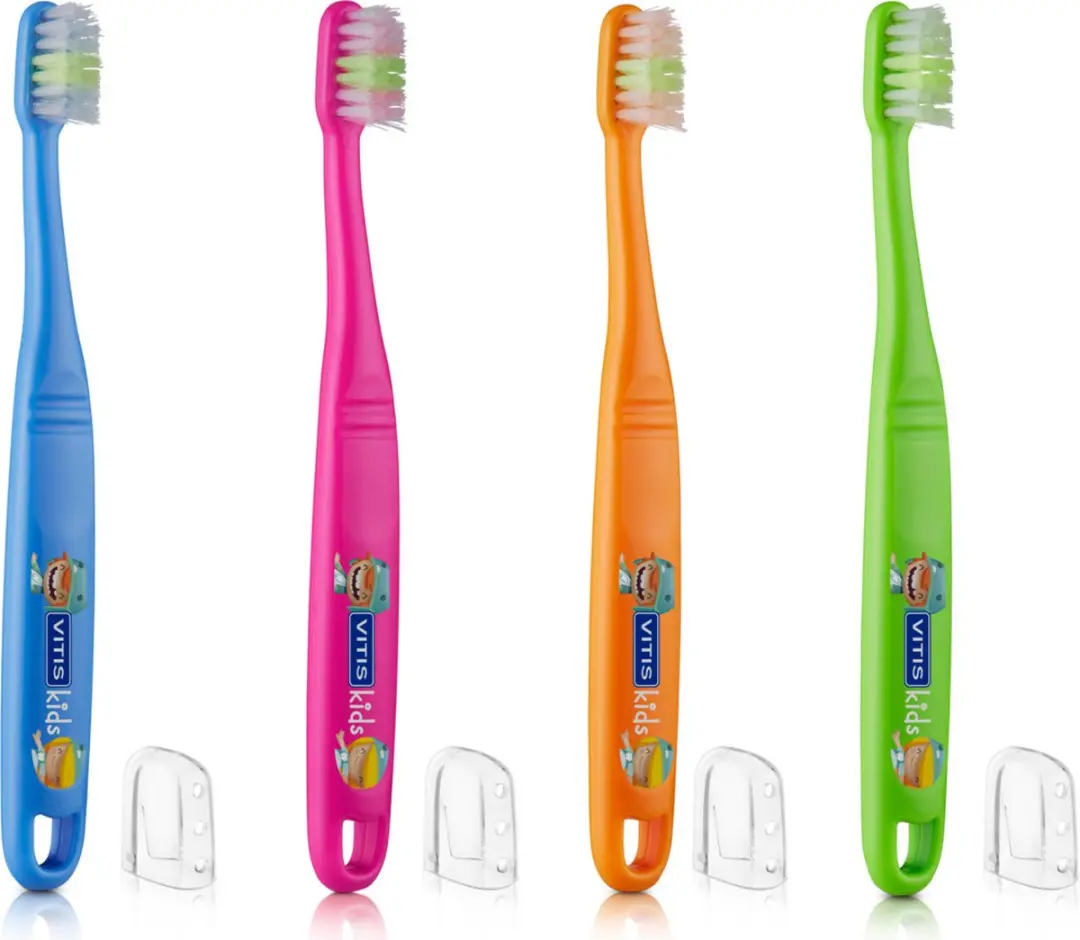 Vitis Kids Tandenborstel Roze - 3+ jaar