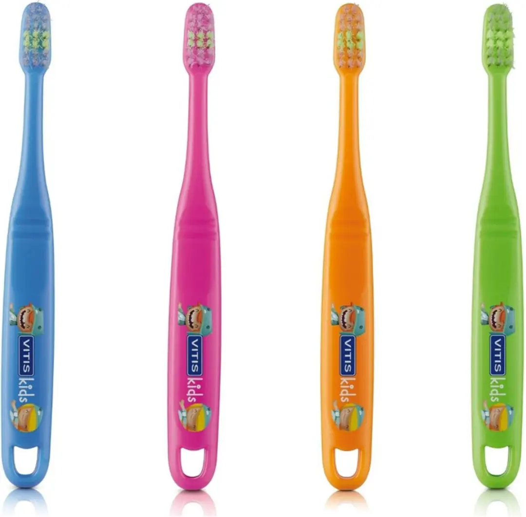 Vitis Kids Tandenborstel Roze - 3+ jaar