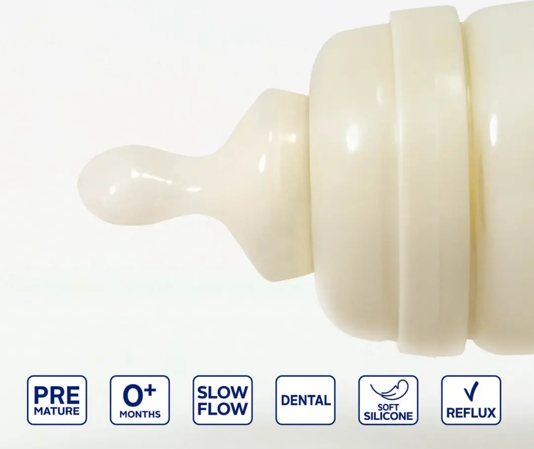 Difrax Flessenspeen Dental Small - 2 Stuks