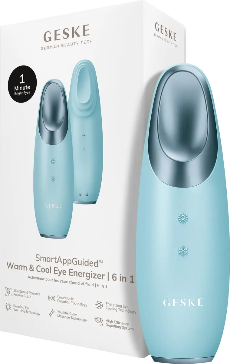 GESKE SmartAppGuided Warm & Cool Eye Energizer - Oogmassageapparaat Midnight