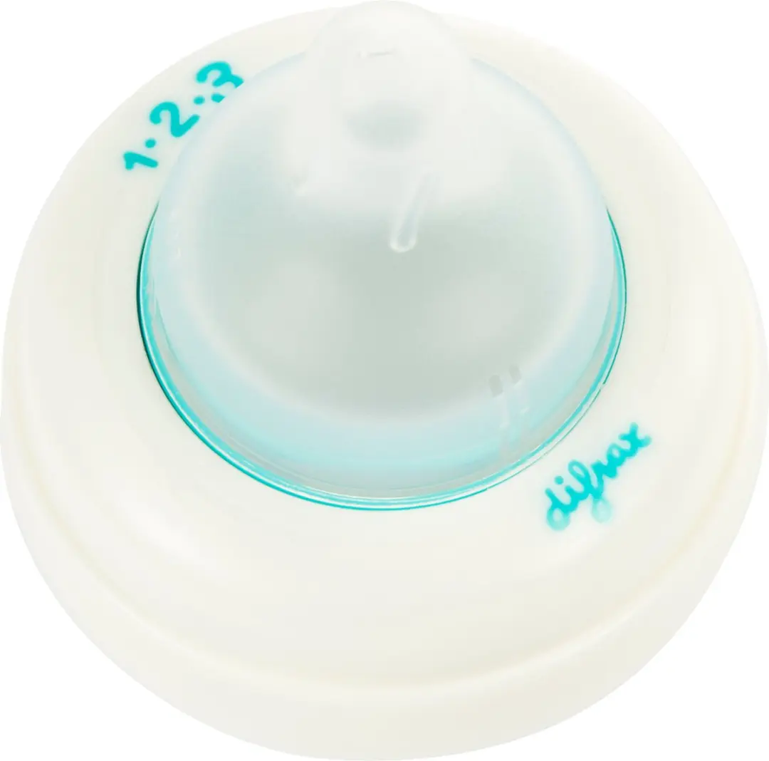 Difrax 1-2-3 Wide Flessenring met Speen