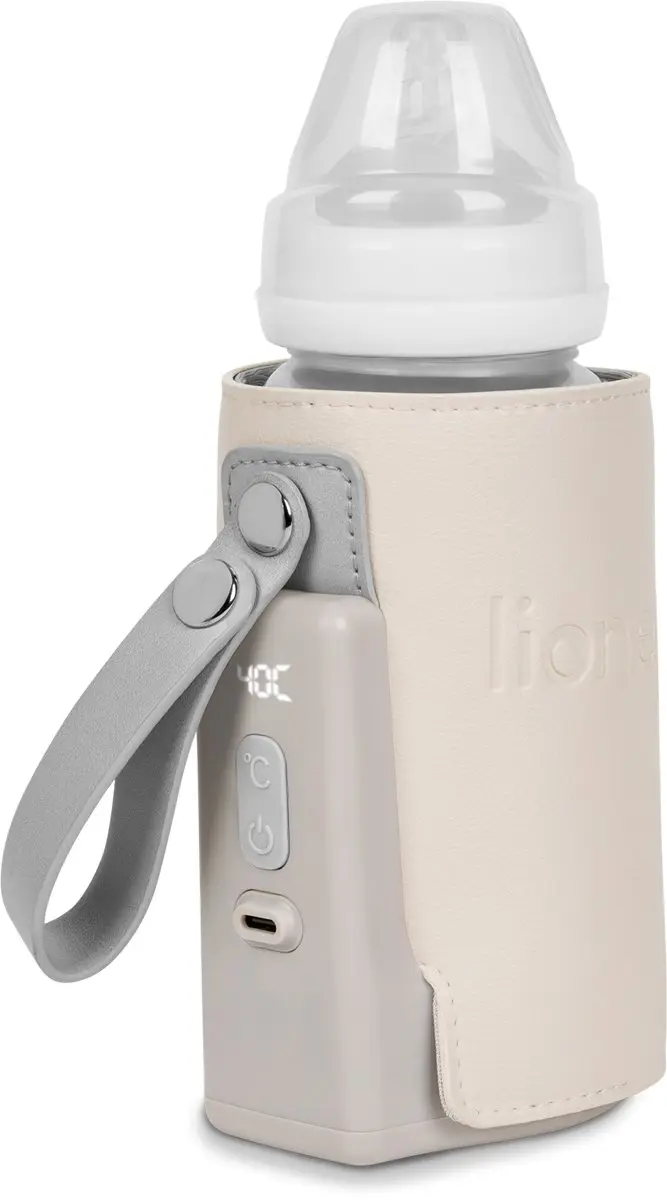 Lionelo Thermup Go Plus Flessenwarmer 3000mAh - Beige