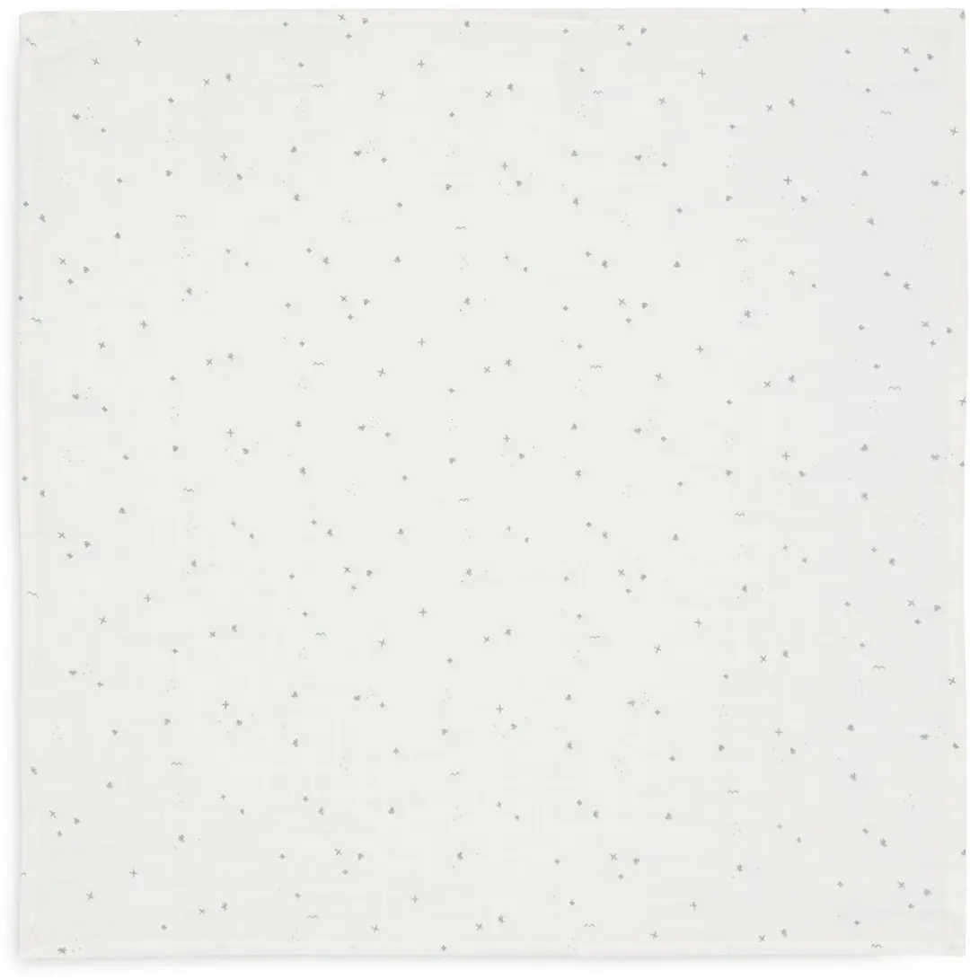 Jollein Hydrofiele Doekjes Small 70x70cm - 3 Stuks - Twinkling Sea Green