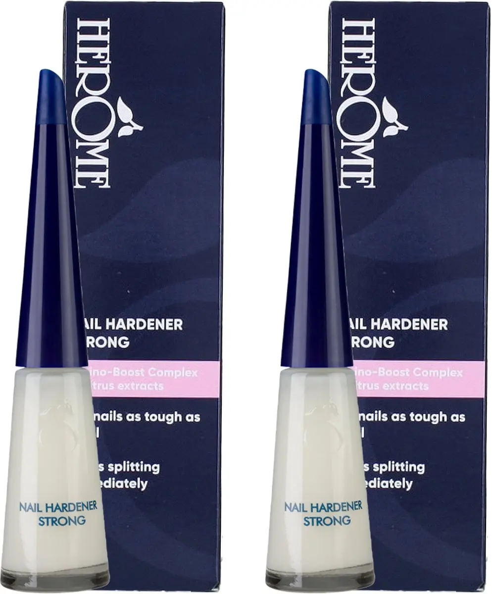 Herome Nagelverharder & Base Coat 2x10ml