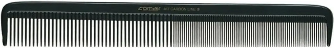Comair Ondulierkamm 407 Carbon Profi Line - Zwart