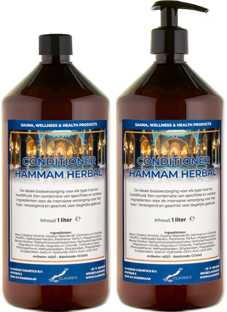 Splashbox Cosmetics Hammam Herbal Conditioner 1L