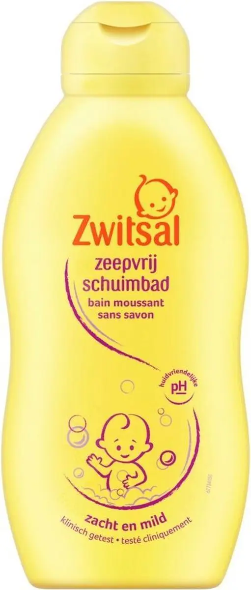 Zwitsal Zeepvrij Schuimbad 200ml