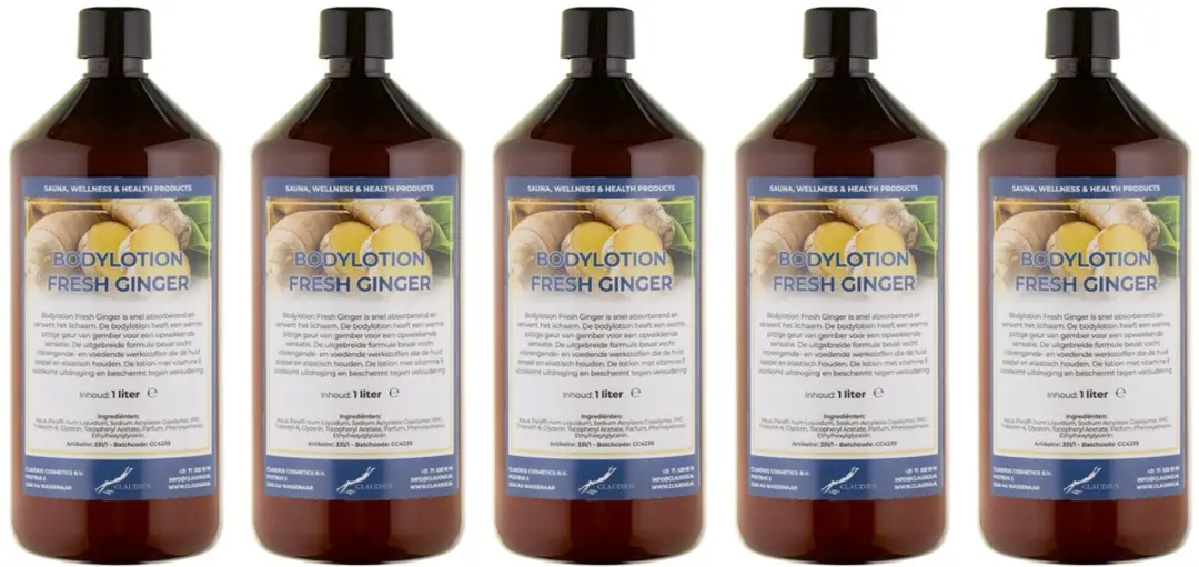 Splashbox Cosmetics Bodylotion Fresh Ginger 1L
