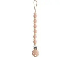 Mushie Siliconen Speenkoord Luna Blush