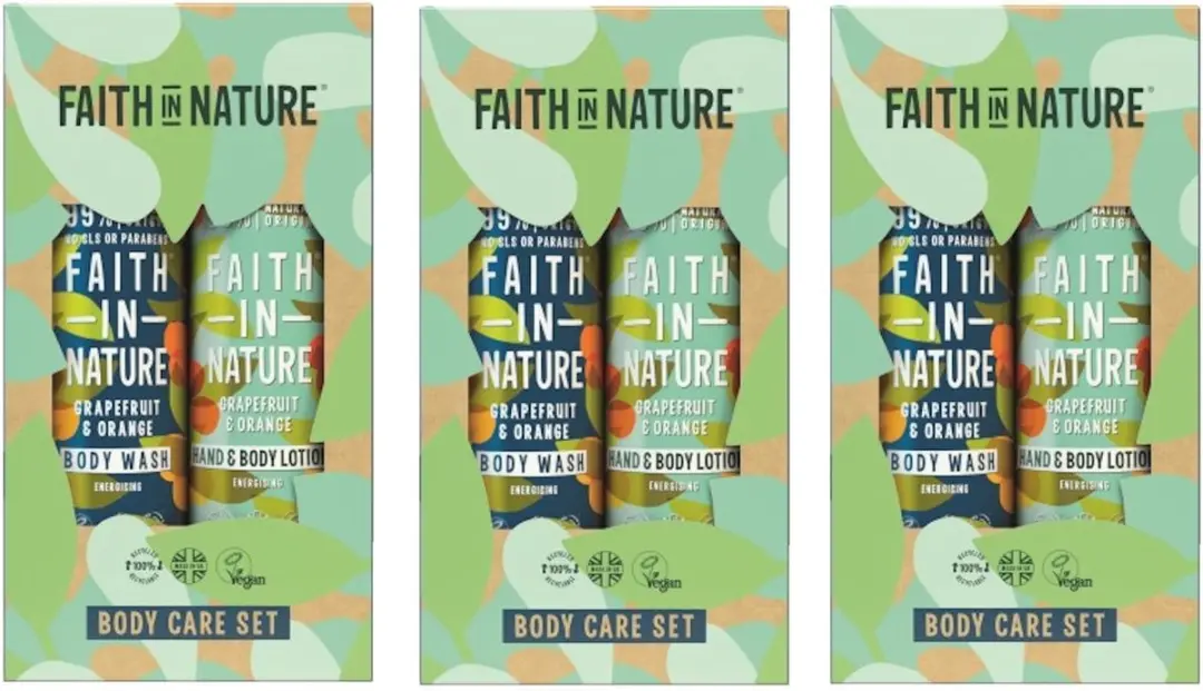 Faith In Nature Grapefruit & Orange Bodycare Set