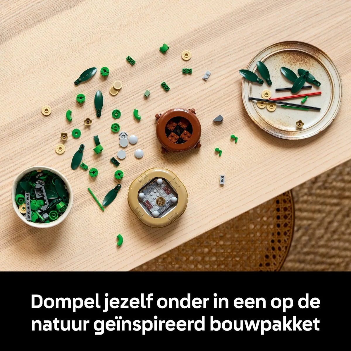 LEGO Botanicals Bamboe 10344 - 325 Stukken - Meerkleurig