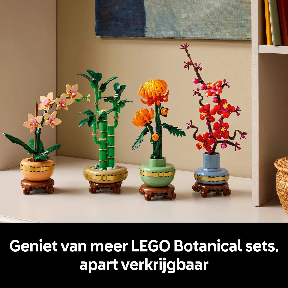 LEGO Botanicals Bamboe 10344 - 325 Stukken - Meerkleurig
