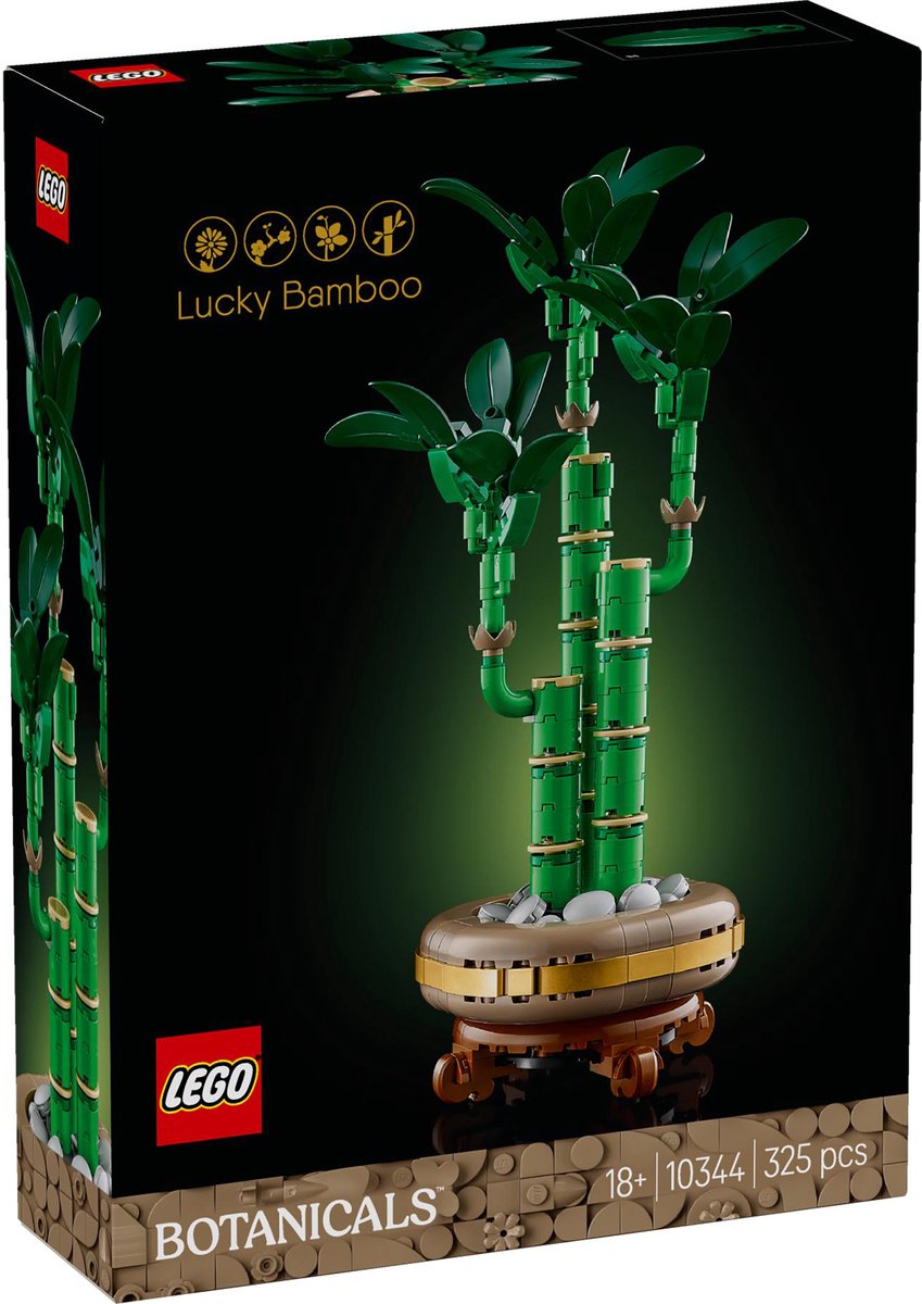 LEGO® Botanicals Bamboe - Plantendecoratie - 10344