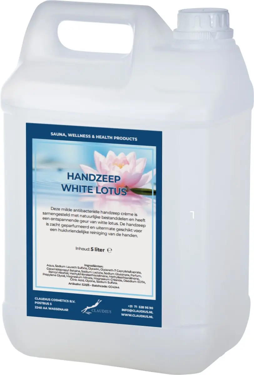 Splashbox Cosmetics Handzeep White Lotus 5L