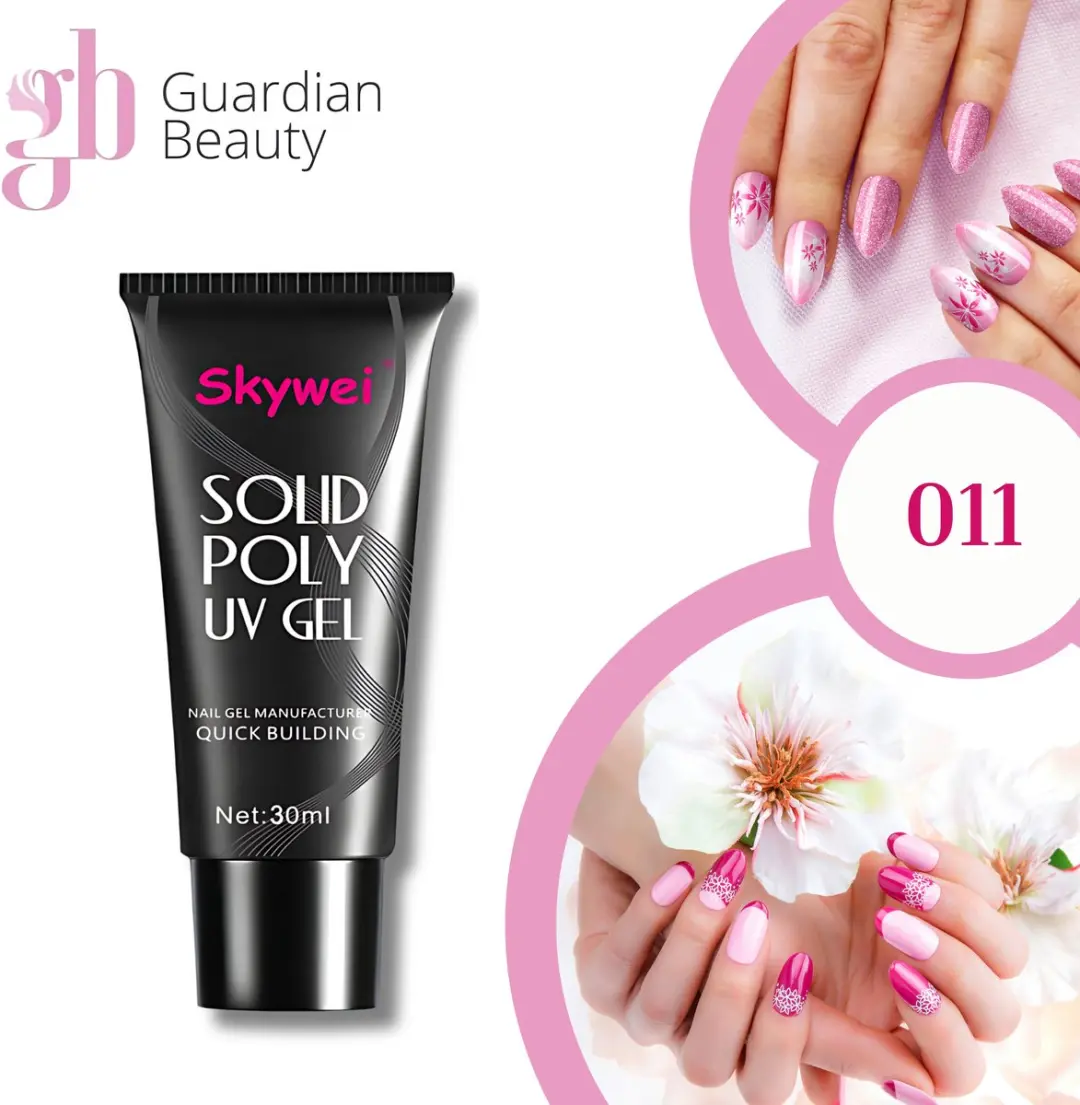 Guardian Beauty Skywei Solid Polygel Nagelset #011 - 30ml - 6 Stuks
