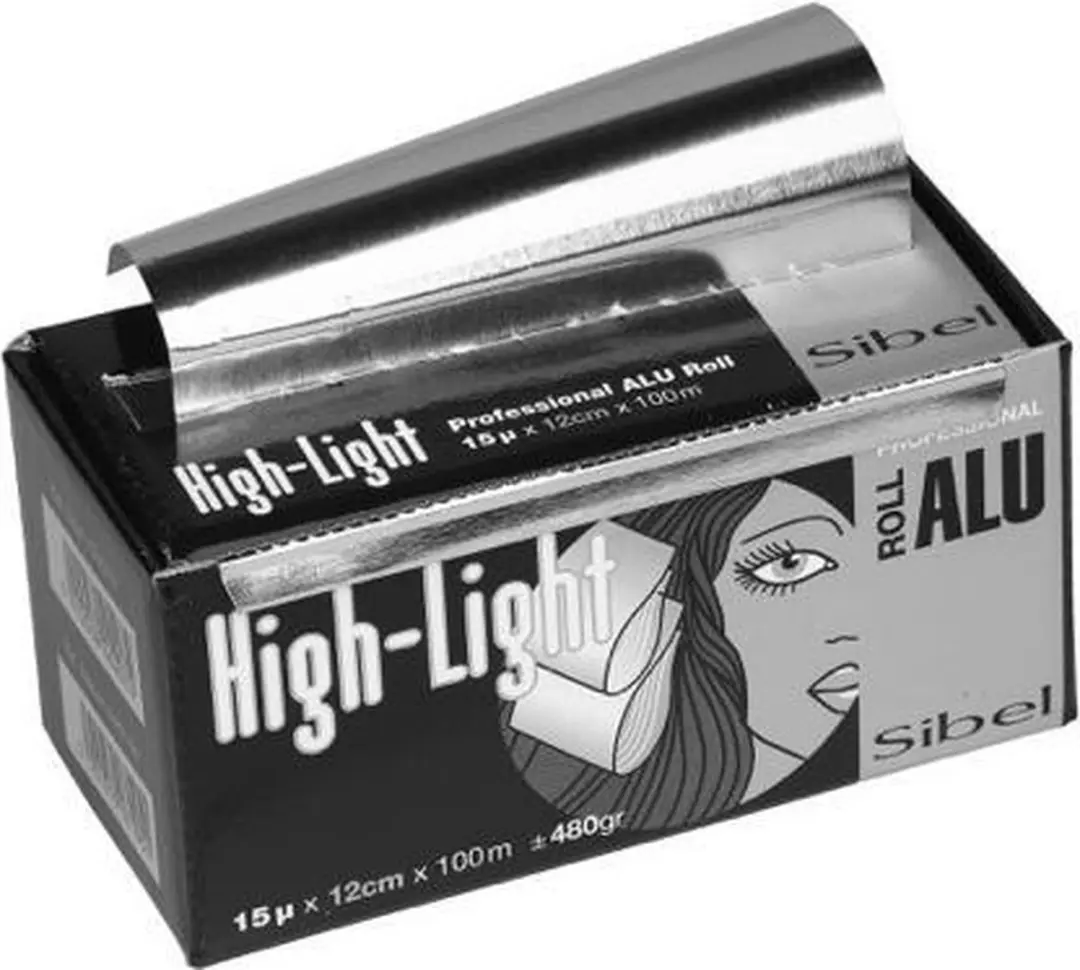 Sibel Aluminiumfolie 12cm x 100m - 480g