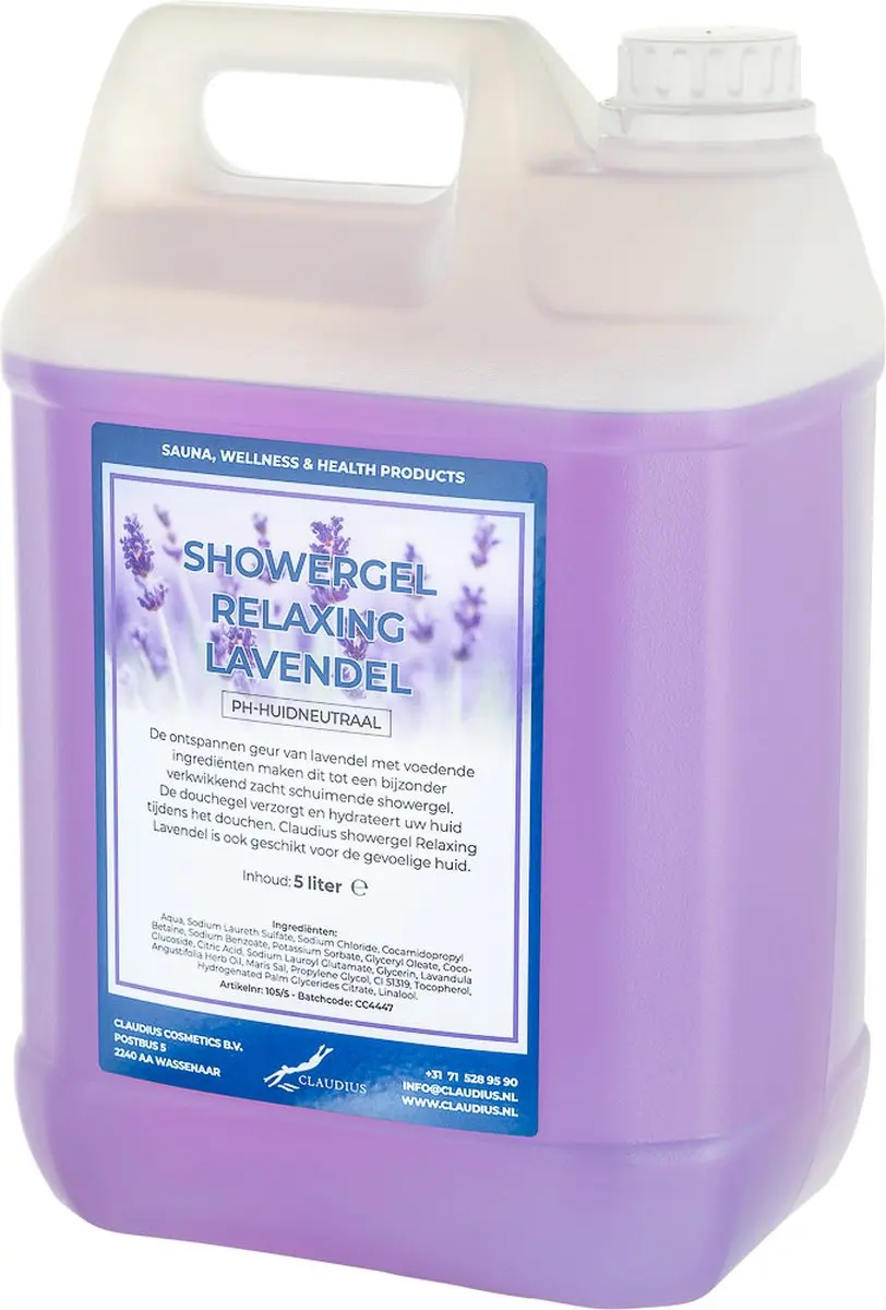 Splashbox Cosmetics Claudius Douchegel 5L