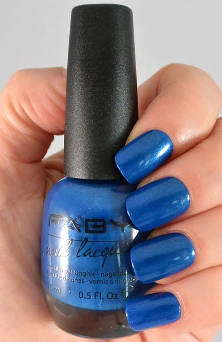 FABY A Night on 101 Vegan Nagellak Blauw 15ml